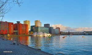The port city of Rotterdam was rebuilt following World War II. (Photo by dancer Jia-en Lim)