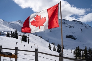 Whistler Mountain. Just north of Vancouver, these mountains are a defining feature of the region. (Photo by William Li)